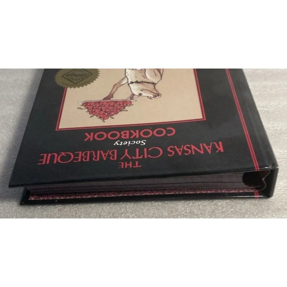 The Kansas City Barbeque Society Cookbook Hardcover Ring Bound 1996